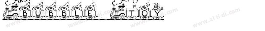 Bubble Toy字体转换